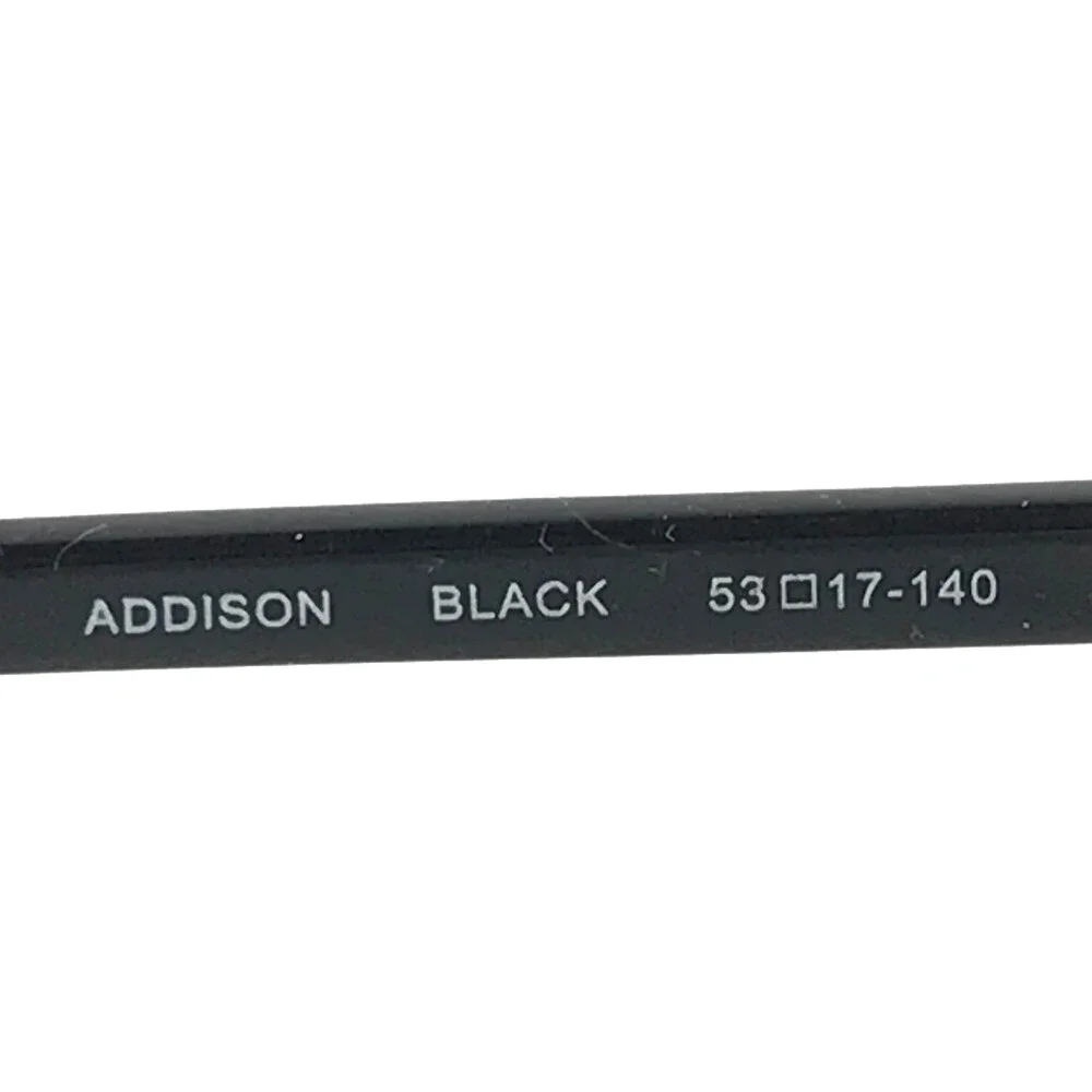 Eight to Eighty Eyeglasses Frames ADDISON BLACK Cat Eye Full Rim 53-17-140